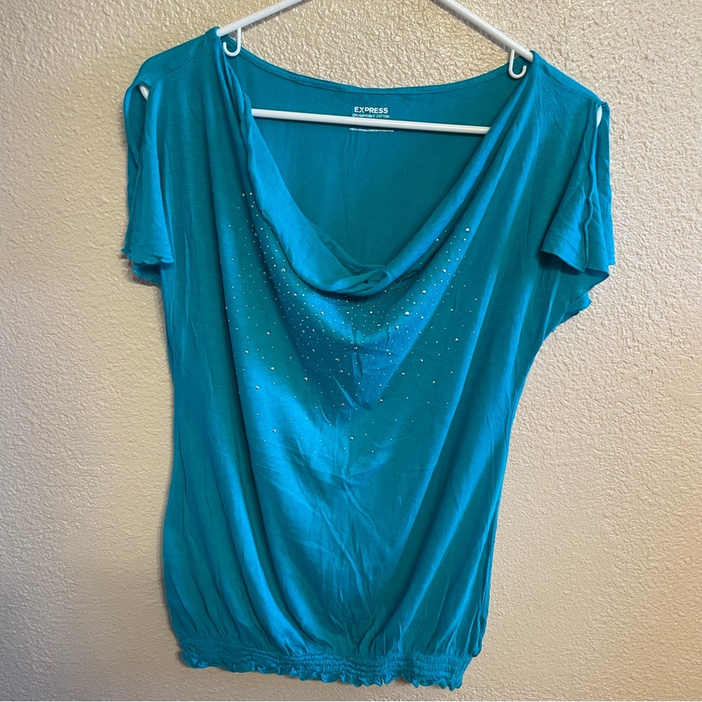 ⭐️Teal Express Top